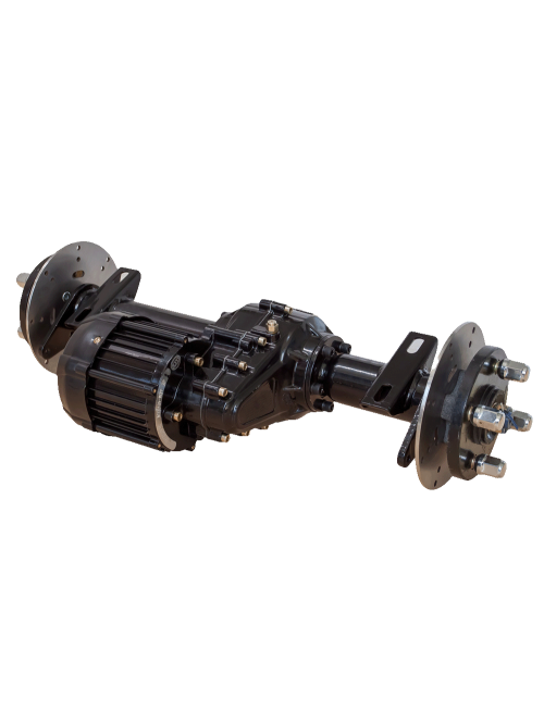 Split dis brake rear axle